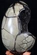 Septarian Dragon Egg Geode - Crystal Filled #37366-4